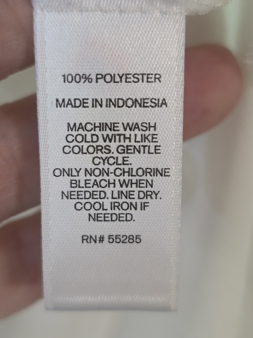 Express White Button-Up Blouse - Picture 3 of 5